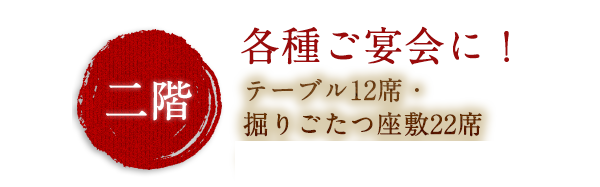 各種ご宴会に！